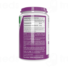 Healthy Hey Nutrition Glucosamine Hcl + Boswellia Vegetable Capsule 60