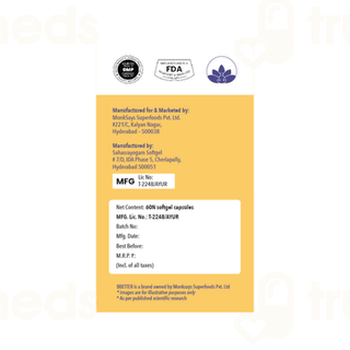 Bbetter Flax Seed Oil 1000mg  Capsule 60