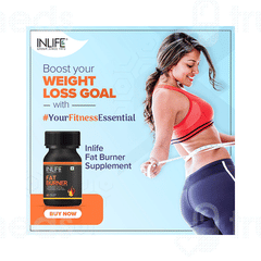 Inlife Fat Burner Vegetarian Capsule 60