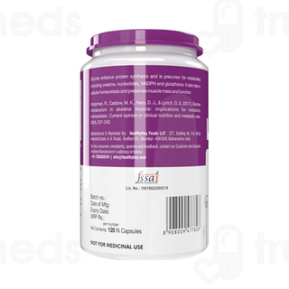 Healthy Hey Nutrition L Glycine Vegetable Capsule 120
