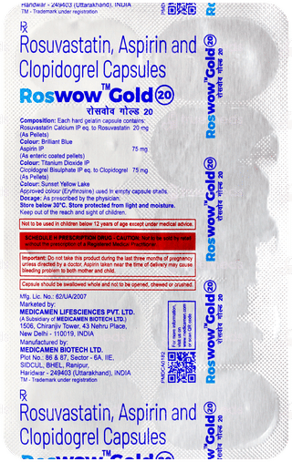 Roswow Gold 20 Capsule 10