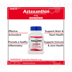 Healthvit Astaxanthin 4mg Capsule 60