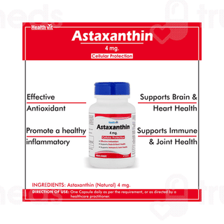 Healthvit Astaxanthin 4mg Capsule 60