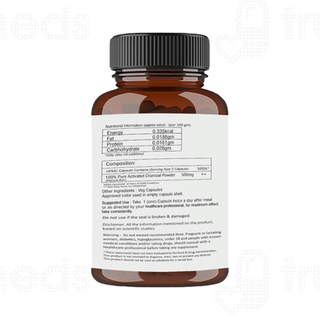 Mint Veda Activated Charcoal Vegetarian Capsule 60