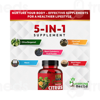 Humming Herbs Citrus Bergamot Capsule 90