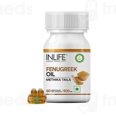 Inlife Fenugreek Oil Capsule 60