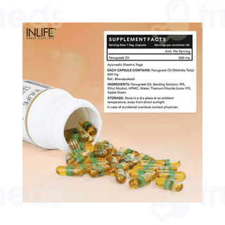 Inlife Fenugreek Oil Capsule 60