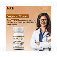 Inlife Fenugreek Oil Capsule 60