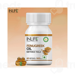 Inlife Fenugreek Oil Capsule 60