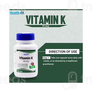 Healthvit Vitamin K 55mcg Capsule 60