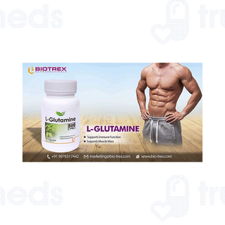 Biotrex L Glutamine 500mg Capsule 60