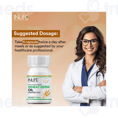 Inlife Wheat Germ Oil Capsule 60