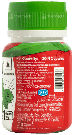 Diataal Nutripop Multivitamin Hair & Skin Energy & Immunity For Fitness & Wellness 30 Capsules