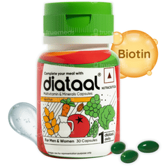 Diataal Nutripop Multivitamin Hair & Skin Energy & Immunity For Fitness & Wellness 30 Capsules