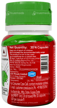 Diataal Nutripop Multivitamin Hair & Skin Energy & Immunity For Fitness & Wellness 30 Capsules