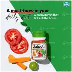 Diataal Nutripop Multivitamin Hair & Skin Energy & Immunity For Fitness & Wellness 30 Capsules