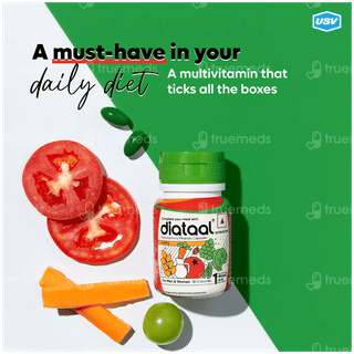 Diataal Nutripop Multivitamin Hair & Skin Energy & Immunity For Fitness & Wellness 30 Capsules