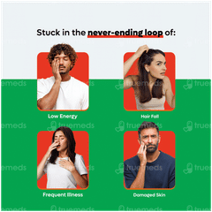 Diataal Nutripop Multivitamin Hair & Skin Energy & Immunity For Fitness & Wellness 30 Capsules