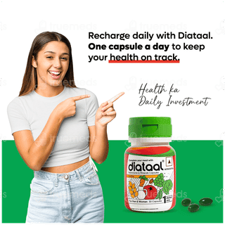 Diataal Nutripop Multivitamin Hair & Skin Energy & Immunity For Fitness & Wellness 30 Capsules