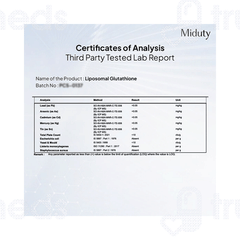 Miduty Liposomal Glutathione Capsule 30