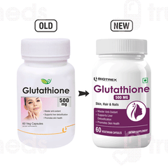 Biotrex Glutathione 500mg Veg Capsule 60