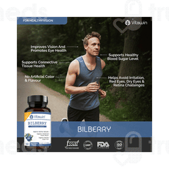 Vitawin Bilberry Vegetarian Capsule 60