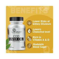 La Natures Cod Liver Oil Capsule 120