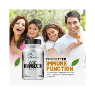 La Natures Cod Liver Oil Capsule 120
