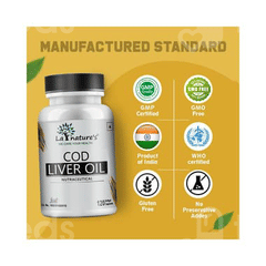 La Natures Cod Liver Oil Capsule 120