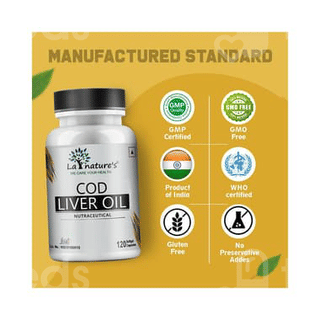 La Natures Cod Liver Oil Capsule 120