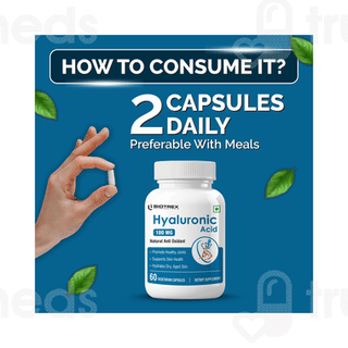 Biotrex Hyaluronic Acid 100mg Capsule 60