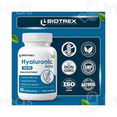 Biotrex Hyaluronic Acid 100mg Capsule 60