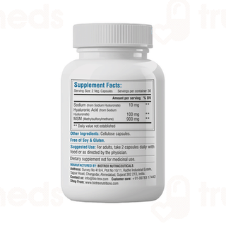 Biotrex Hyaluronic Acid 100mg Capsule 60