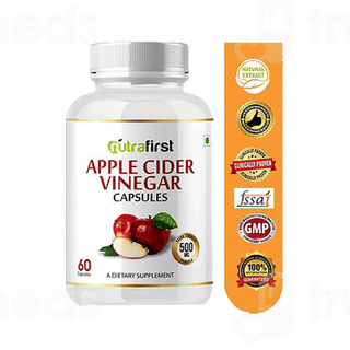 Nutrafirst Apple Cider Vinegar 500mg Capsule 60