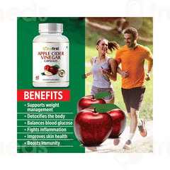 Nutrafirst Apple Cider Vinegar 500mg Capsule 60