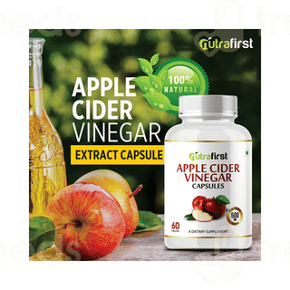 Nutrafirst Apple Cider Vinegar 500mg Capsule 60