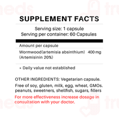 Vaastavik Wormwood Artemisia Absinthium Veg Capsule 60