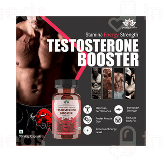 Pushpveda Testosterone Booster Vegetarian Capsule 90