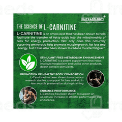 Nutracology L Carnitine 1000mg Capsule 90