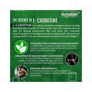 Nutracology L Carnitine 1000mg Capsule 90