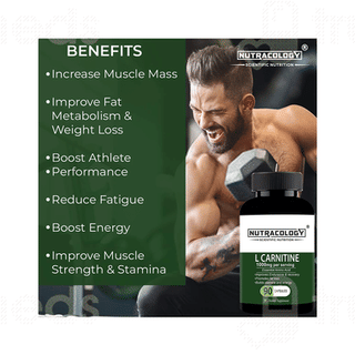 Nutracology L Carnitine 1000mg Capsule 90