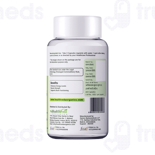 Health Veda Organics Korean Red Ginseng Capsule 60