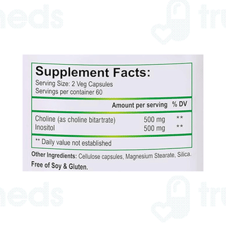 Biotrex Choline & Inositol 500mg Capsule 60