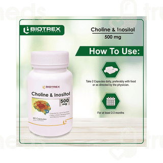 Biotrex Choline & Inositol 500mg Capsule 60