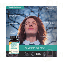 Vitawin Ginkgo Biloba Vegetarian Capsule 60