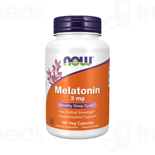 Now Melatonin 3mg Veg Capsule 180