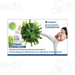 Trexgenics Igg Standardized Colostrum 750mg 60 Veg Capsule