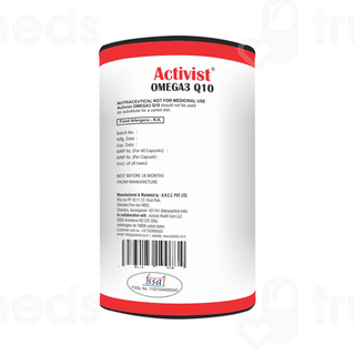 Activist Omega3 Q10 Capsule 60