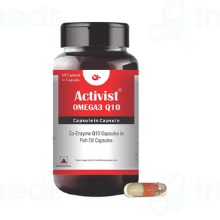 Activist Omega3 Q10 Capsule 60