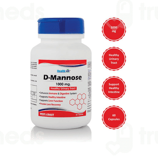 Healthvit D Mannose 1000mg Capsule 60